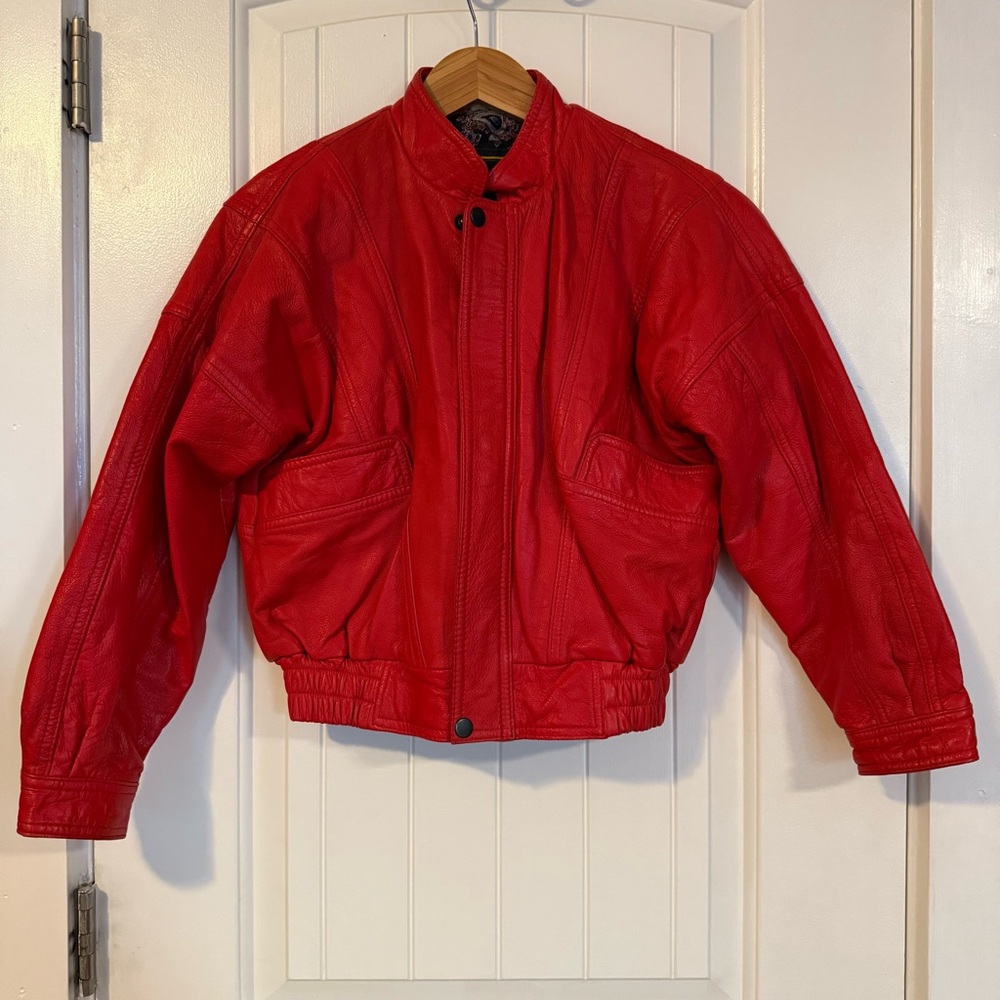 Red Leather Jacket